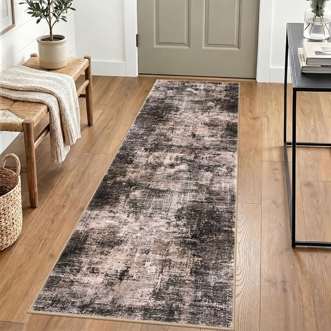 IOHOUZE Abstract Runner Rug 2x6 Ft Washable Runners by iOhouze