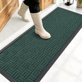 OLANLY Front Door Mat Outside Entrance 47x17, Heavy Duty Sturdy Natural Rubber by OLANLY