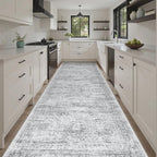 Soalmost 4x12 Wide Hallway Runners: Washable 12ft Runner Rug - Image 2