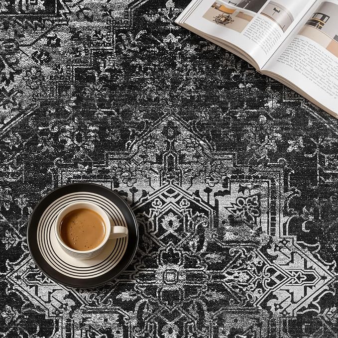 UERMEI 9x12 Area Rug Living Room Rugs - Image 8