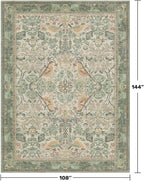 Boho Dining Room Rugs for Under Table 9x12 - Image 2