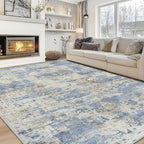 9x12 Area Rugs for Living Room Rug Washable: Modern Large Rug for Dining Room by Aelenmu