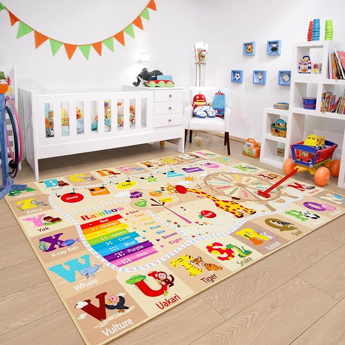 Chicrug Educational Kid Area Rug - Image 5