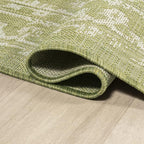 JONATHAN Y Boho Medallion Indoor Outdoor Runner Rug 2X10 Green/Cream, Malta - Image 5