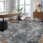 6x9 Area Rugs for Living Room Rug Washable: Abstract Rug for Dining Room - Image 3