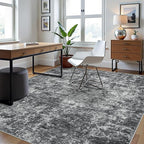 8x10 Area Rugs for Living Room Rug Washable: Abstract Large Rug for Dining Room - Image 9