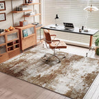 Entryway Rug 3x5 Brown Door Mat Indoor Entrance 36x60, Washable Small Throw Rugs - Image 4