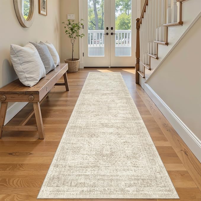 Soalmost Runner Rug 2x7 Washable Non-Slip Hallway Runner Rugs - Image 3