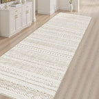 cotiled Hallway 2.6x10 Runner Rugs: Washable Boho Rugs - Image 8