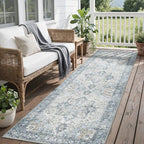 GENIMO Outdoor & Indoor Runner Rug 2.5'x8', Waterproof, Non-Shedding, Easy by GENIMO