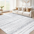 cotiled 8x10 Area Rugs Living Room Rug: Washable Boho Rugs by COTILED
