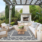 GENIMO 6' x 9' Outdoor Rug Waterproof - Image 2