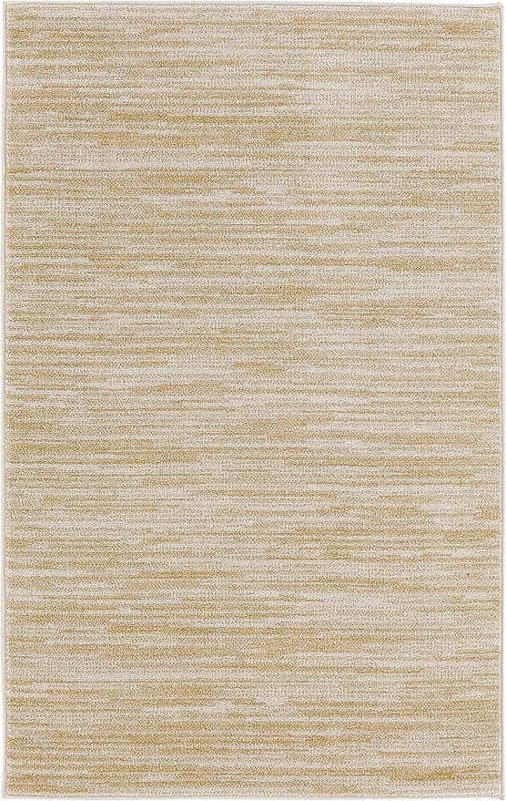 Nourison Home Nourison Essentials Ivory Gold 3' x 5' Area Rug - Image 4