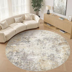 UERMEI 10ft Round Area Rug Living Room Rugs by UERMEI