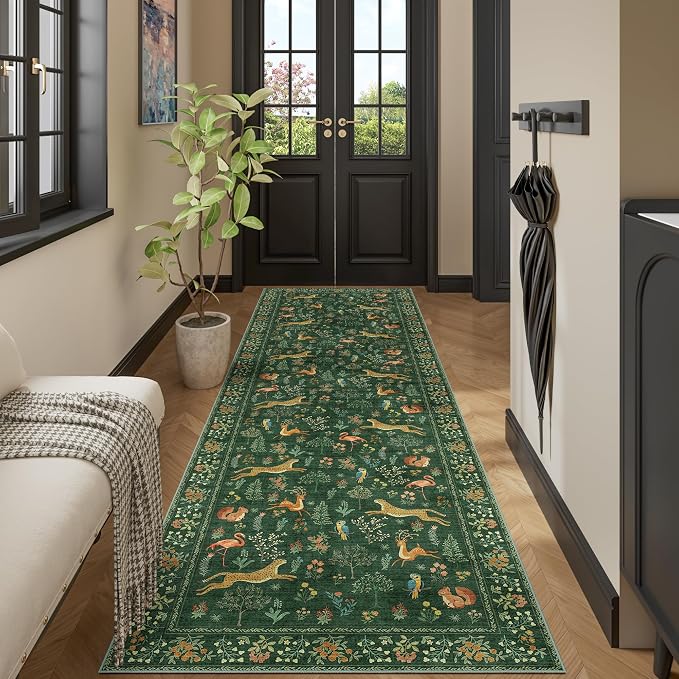 DUKINO 3x10 Washable Runner Rug - Image 3