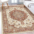 TOPRUUG Washable Oriental Area Rug by TOPRUUG