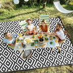 Outdoor Patio Plastic Straw Rug - Image 5