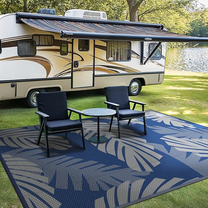 GENIMO Waterproof Outdoor Rug 9' x 12' - Image 2