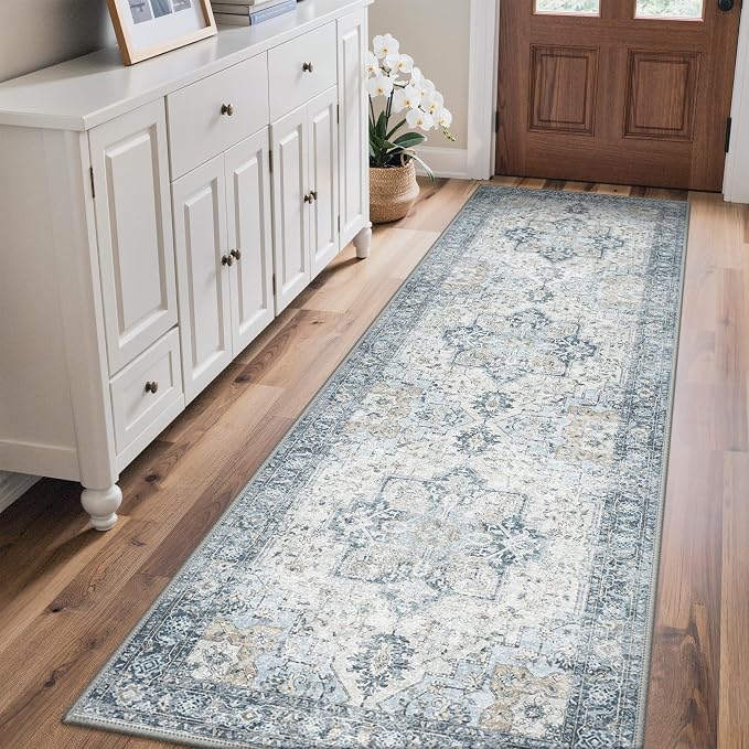 GENIMO Outdoor & Indoor Runner Rug 2.5'x8', Waterproof, Non-Shedding, Easy - Image 4