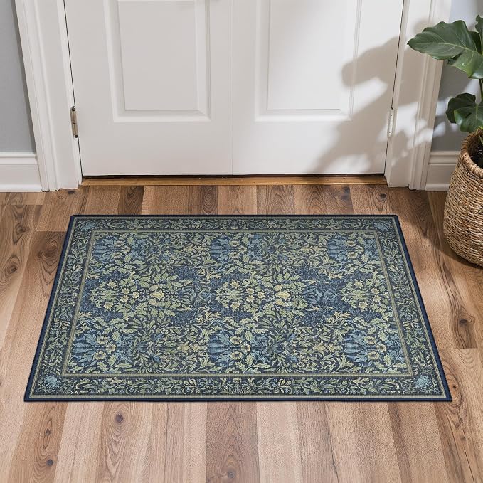GENIMO 2x3 Washable Small Entryway Rug, Non-Slip Front Door Mat by GENIMO