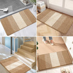 Kitinjoy Indoor Outdoor Door Mat, 36x24 Non-Slip Absorbent Dirt Trapper - Image 6