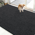 OLANLY Dog Door Mat for Muddy Paws 48x30, Ultra Absorbent Chenille Mud Doormat by OLANLY