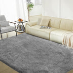 5X8 Ultra Soft Rug for Living Room, 5X8 Fluffy Shag Area Rug for Bedroom - Image 9