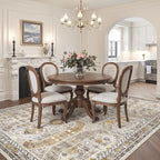 Madane 6x9 Area Rugs for Living Room, Stain Resistant Washable Rugs, Non-Slip - Image 3