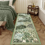 GarveeHome Forest Runner Rug, Botanical Low Pile Non Slip Stain Resistance - Image 8