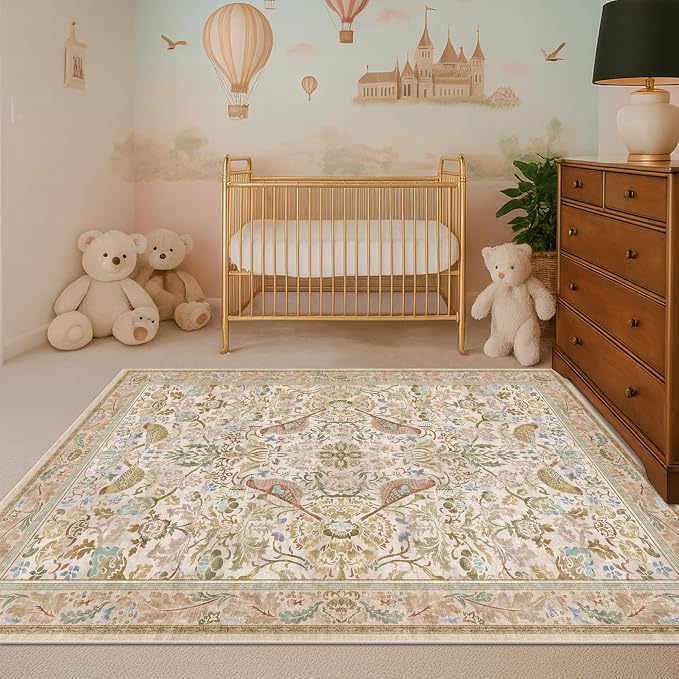 Washable Area Rug 4x6 for Living Room - Image 6