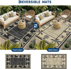 Garvee Outdoor Rug 9x12 Waterproof - Image 3