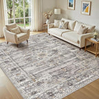 Washable 6x9 Area Rug for Living Room - Image 5