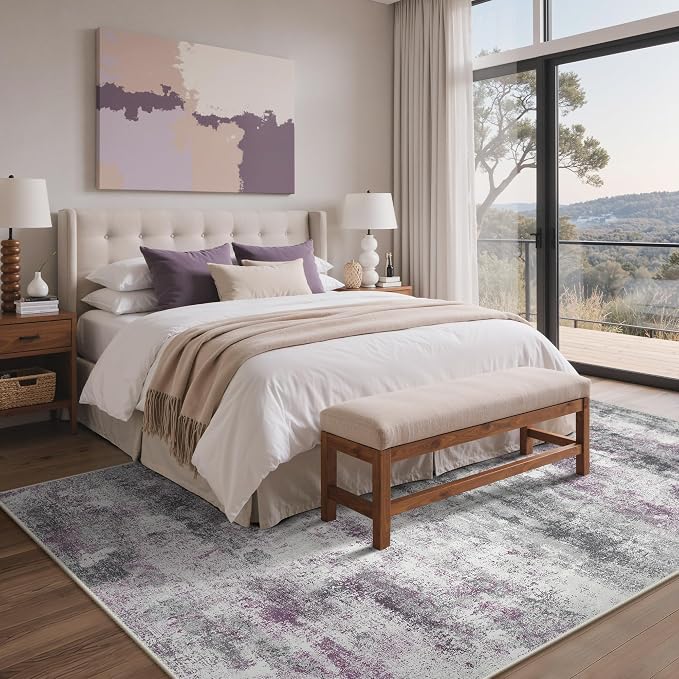 BEIMO Area Rugs 6x9 for Living Room Bedroom, Modern Abstract Machine Washable - Image 4