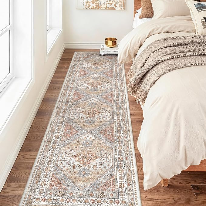 zesthome 2x8 Runner Rug, Washable Runners by Zesthome