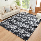 Litanika 4x6 Fluffy Shag Faux Fur Area Rug by Litanika