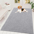 OLANLY Dog Door Mat for Muddy Paws 59x35, Ultra Absorbent Chenille Mud Doormat by OLANLY