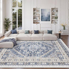 zesthome 10x12 Area Rugs, Stain Resistant Washable Rug, Ultra-Thin Rugs - Image 4