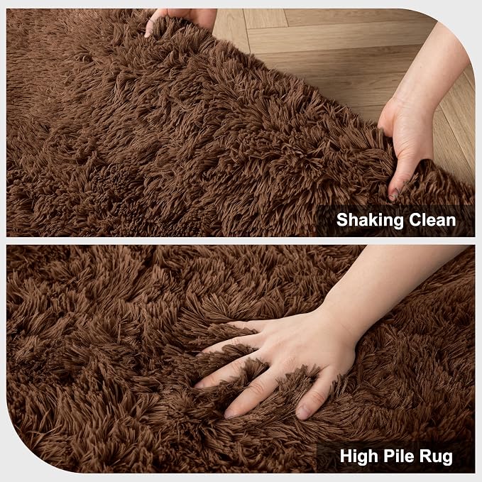 10X14 Large Area Rugs for Living Room Bedroom, Big Shag Rug for Bedroom Dorm - Image 6