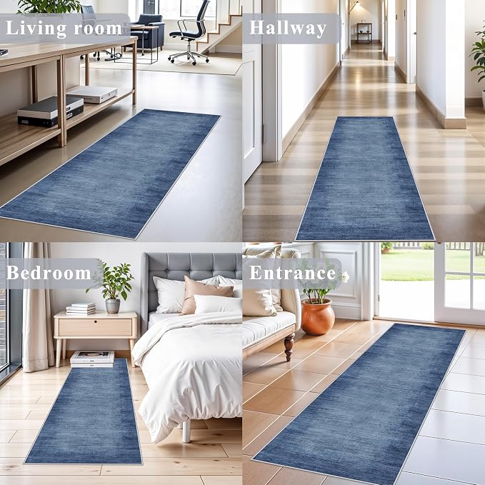 2x6ft Non-Slip Washable Kitchen Rug - Image 4