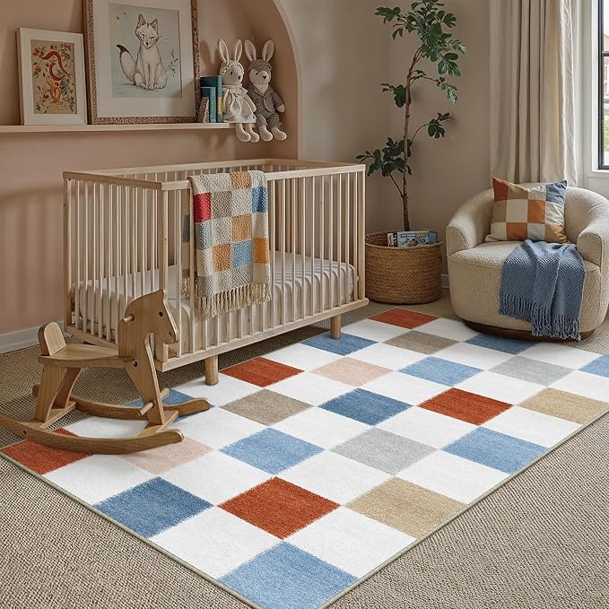 PureCozy Machine Washable 3x5 Area Rugs by PureCozy