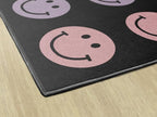 Flagship Carpets Rainbow Smileys in Black Criss-Cross Applesauce Educational - Image 5
