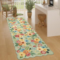 DUKINO 2x6 Runner Rug for Hallway, Washable Kitchen Rug by DUKINO