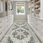 Madane 4x12 Wide Hallway Runners: Washable Runner Rug - Image 3