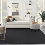 Nourison Home Nourison Essentials Black 8' x 11' Area Rug - Image 2