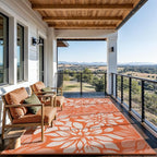 GENIMO Outdoor Rug Waterproof for Patio Decor, Large Area Rugs Mats for RV - Image 4