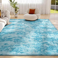 Litanika 8x10 Fluffy Shag Faux Fur Area Rug by Litanika