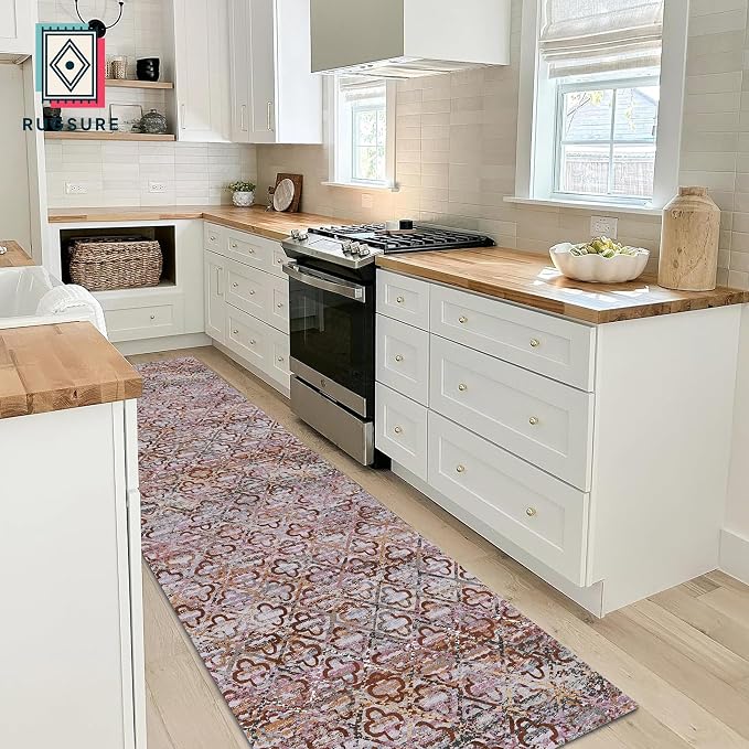 RUGSURE Washable Area Rugs, Pet & Child Friendly, Vibrant Colors Rugs - Image 4