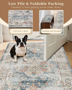 Madane Washable Runner Rug - Image 6