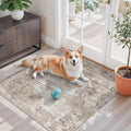 3x3 Square Entryway Rug Washable – Non-Slip Small Area Rug by ZHXXUJ