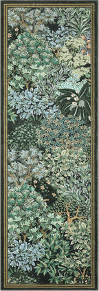 GarveeHome Forest Runner Rug 2.5x8, Botanical Low Pile Non Slip Stain - Image 4
